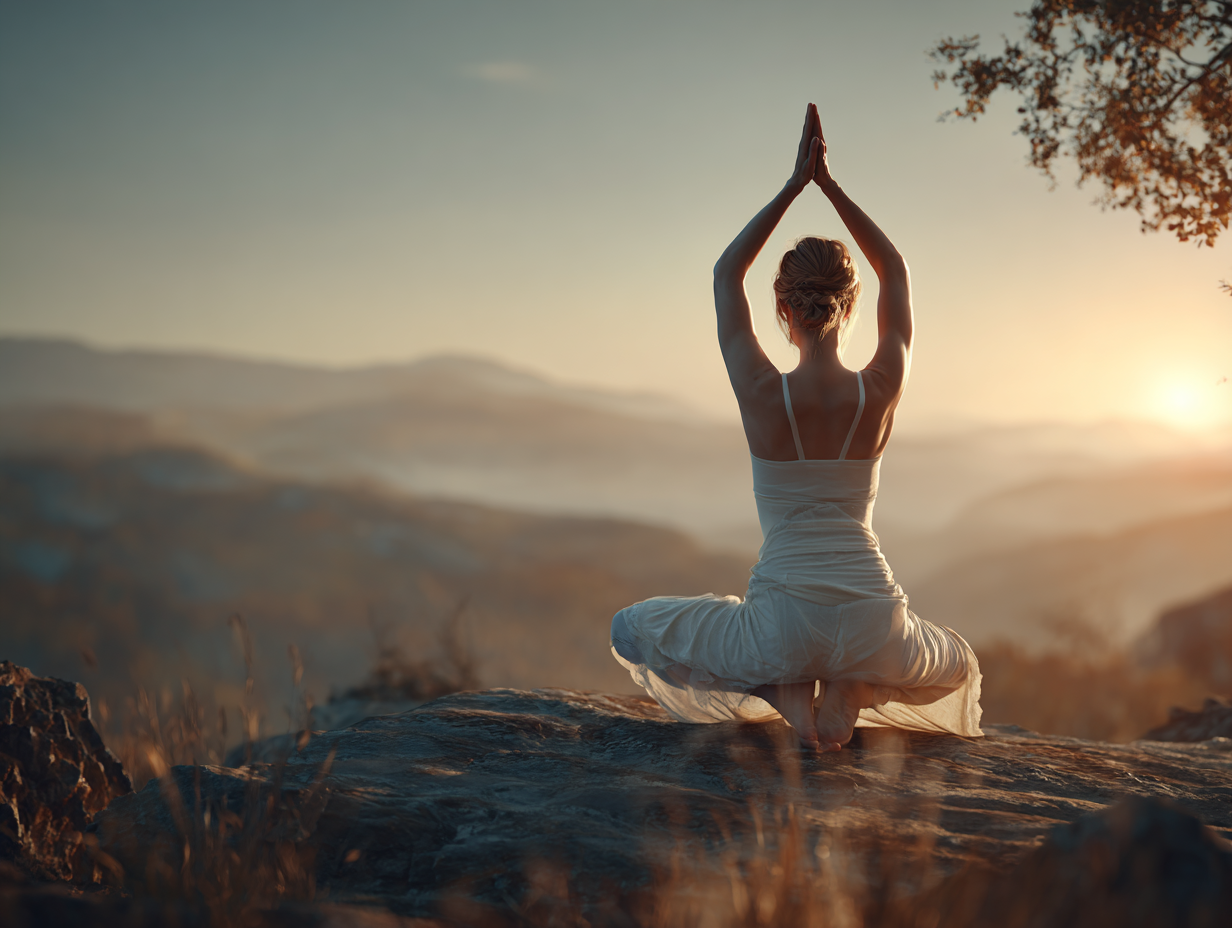 Természetes meditációs környezet